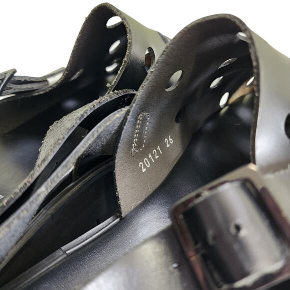 ANREALAGE S/S 20 Loafers Size US 10 Black Palais de Tokyo Paris Fashion Week - Picture 10 of 14